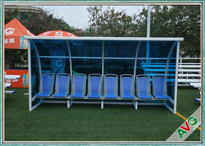 OEM Fußballfeld Ausrüstung Portable Fußball Ersatzbank für VIP-Sitze test123