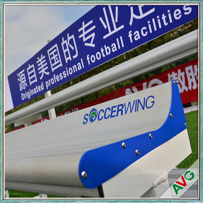 UV-Schutz Rückziehbare Plastik-/Aluminiumbleacher Fußballstadionsstühle