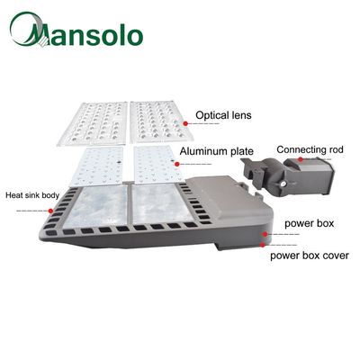 Goldene Zulieferer China Hersteller Druckguss 200w LED Straßenleuchte Gehäuse abc