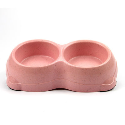 Langlebige Doppel-Bamboo-Portable Hunde- und Katzenfutter-Schüssel zum besten Preis