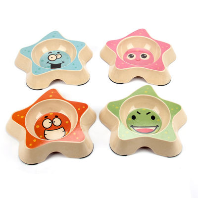 Fabrik angepasste Bambus Futter für Hunde Schüssel Hund Futter Schüssel