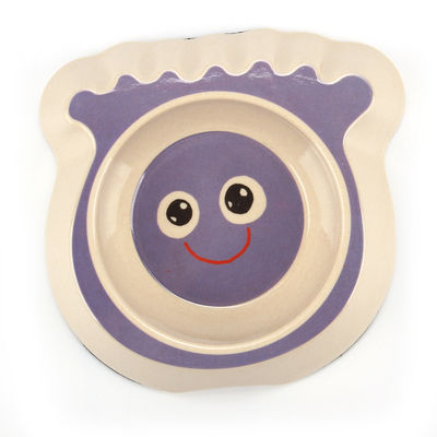 Bambus-Haustierfutter-Schüssel für Hunde und Katzen