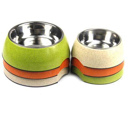 China Tierzulieferungen Welpenfütterung Produkt Edelstahl Hunde- und Katzenfutter Wasserbecher