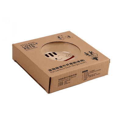 Süßes und schönes Aussehen Bambus-Haustier Katze und Hund Fütterung Schüssel